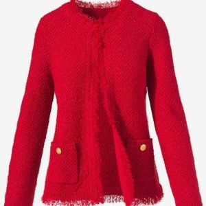 Chico's Red Women's Cardigan Sweater